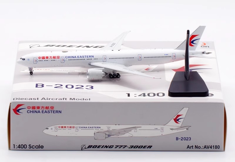 Aviation 1/400 中国东方航空 东航  波音777-300ER  B-2023 玩具/童车/益智/积木/模型 飞机模型 原图主图