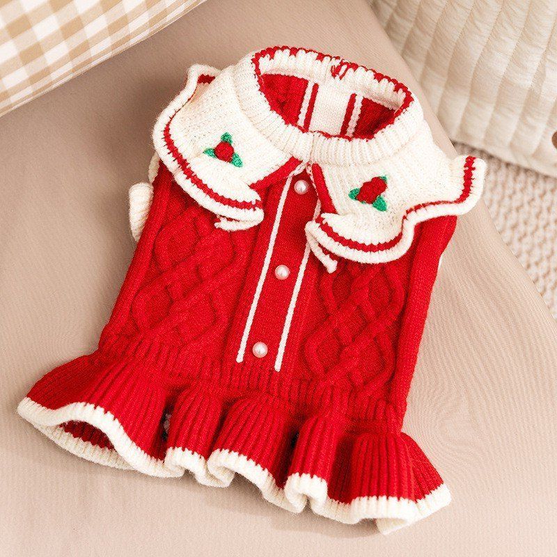 宠物衣服加厚保暖毛衣秋冬季泰迪