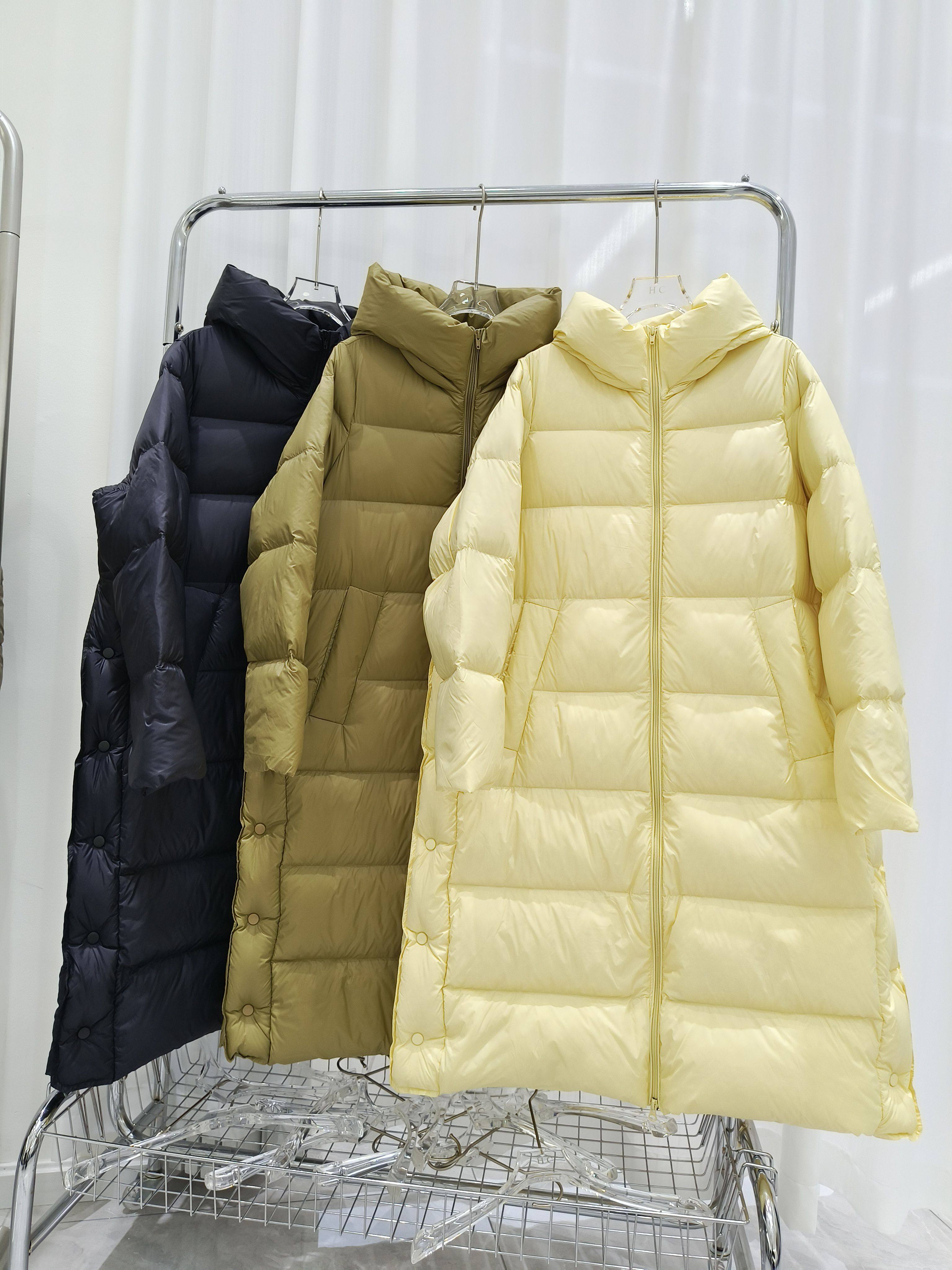 江南同款2025冬新款超轻长款羽绒服