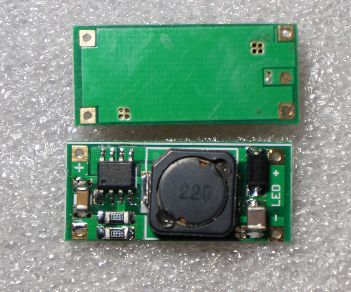 超小型升压型LED恒流驱动板 v2.0