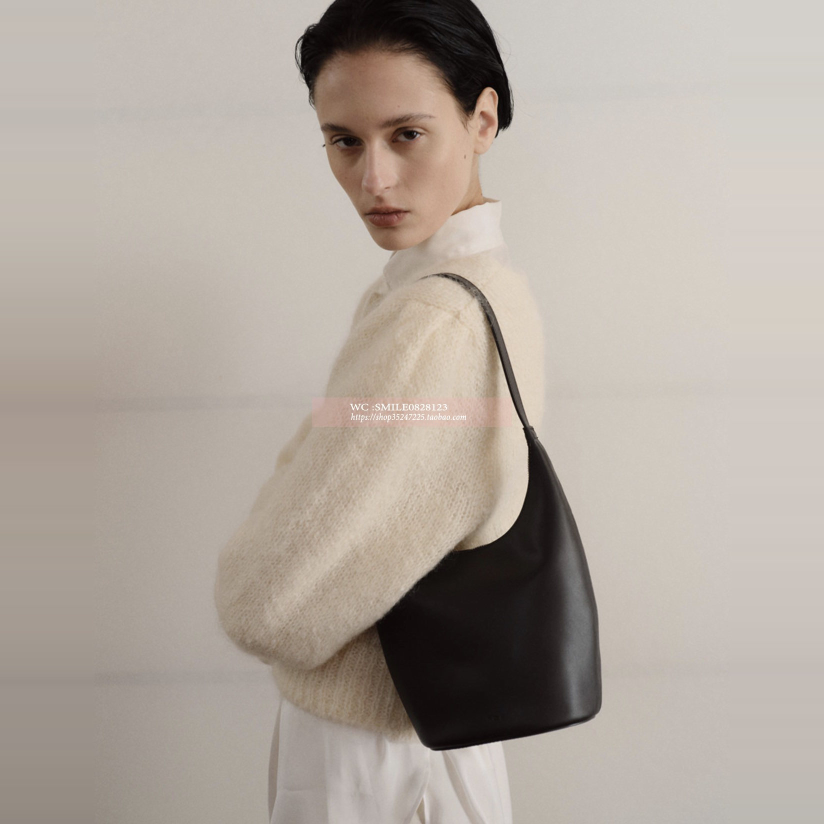 【VOVOSHOP】韩国代购ROH SEOUL  Mini Around hobo bag Umber