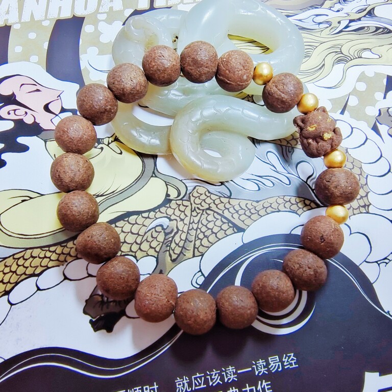 灵之缘九尾狐文创 十三年专业老师原创魅姑姑狐狐合香珠 香珠手链