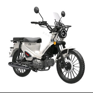 宗申yemi野米125型动版复古摩托车弯梁踏板车越野车机车可上牌