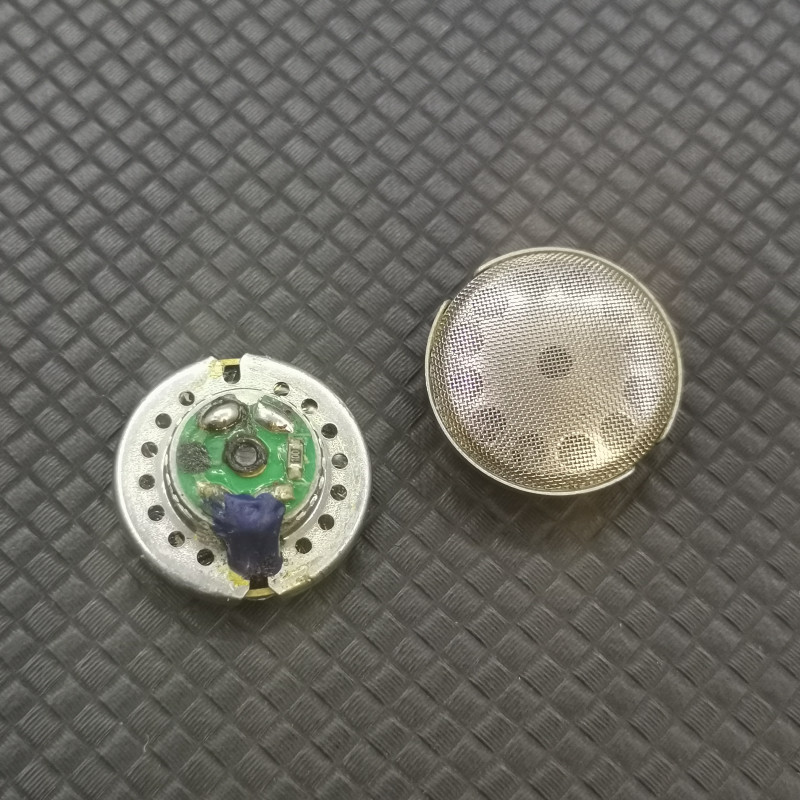 经典老塞子单元原装老铁家16MM平头耳机喇叭高解析带电阻28欧姆