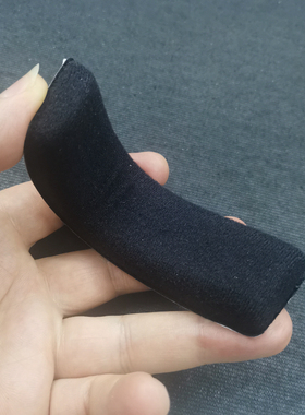 绒面头戴耳机头梁棉条 机架棉 森海HD180/201S/206 AKG K551可用