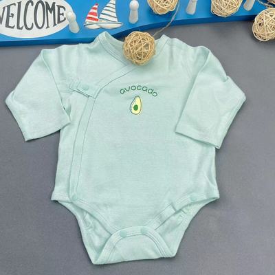 巴家否套头侧开棉春夏柔软哈衣