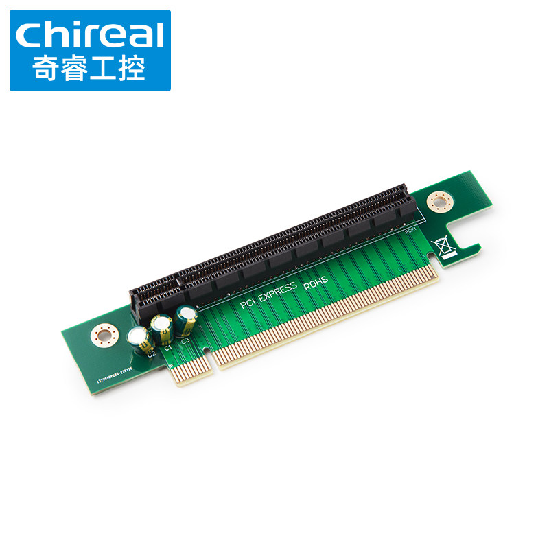 1U工控机服务器90°PCI-E转接卡