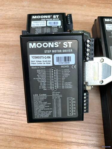 MOONS  Y2SMSST5-Q-RN  步进驱动器，最后议价商品