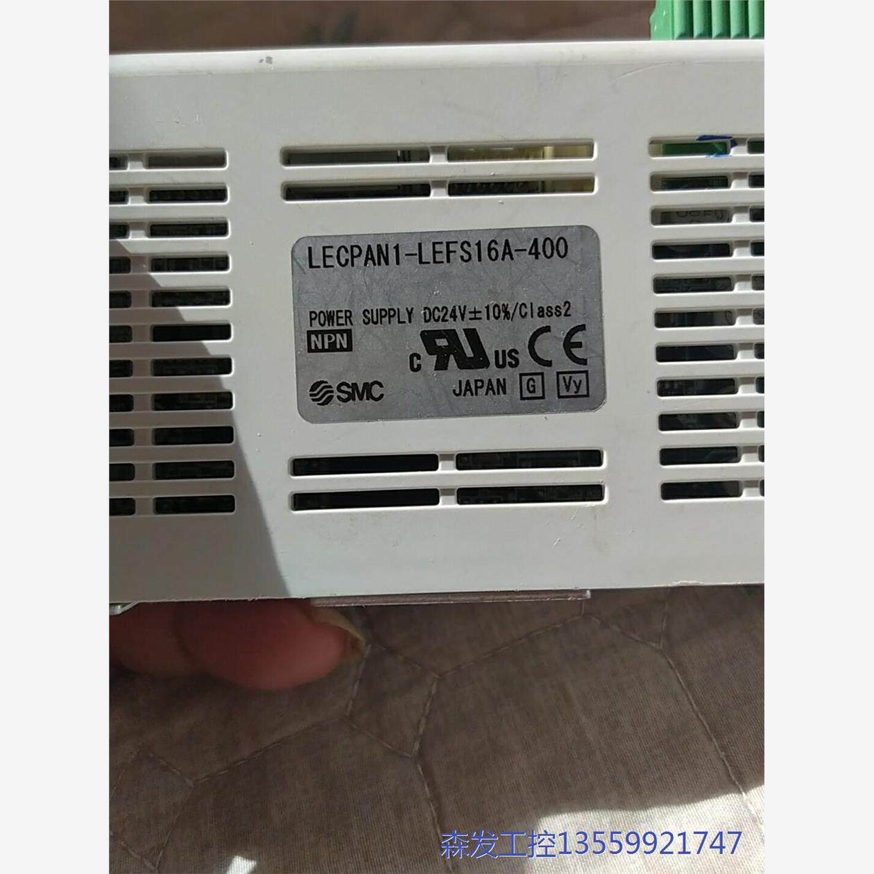 议价商品LECPAN1-LEFS16A-400电缸控制器SMC二手拆 0513