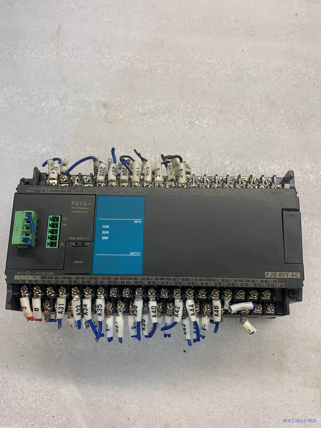 原装FATEK永宏PLC  FBS-60MAR2拆机 FJZ议价商品