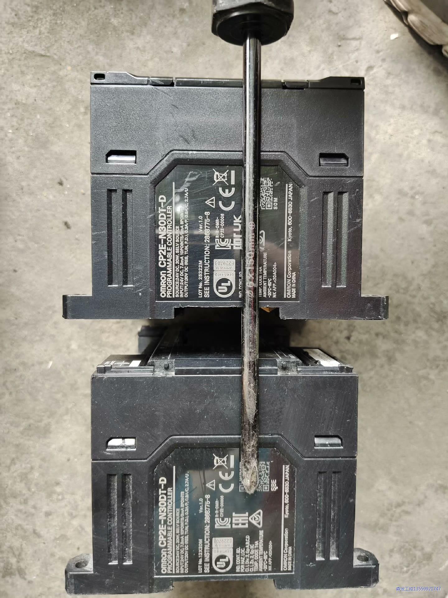 包邮欧姆龙PLC 型号CP2E-N30DT-D。原装拆机PL议价商品
