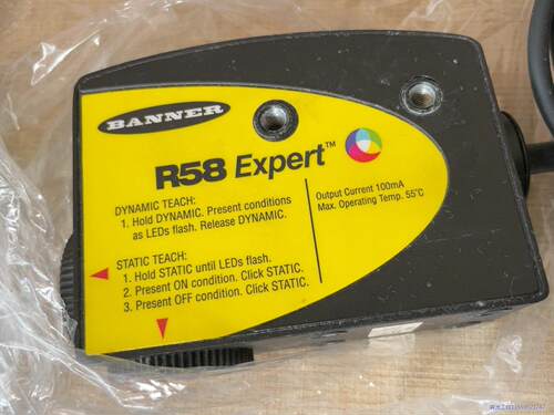 拆机件，R58ECRGB1/R58ECRGB2邦纳色标传感器议价商品