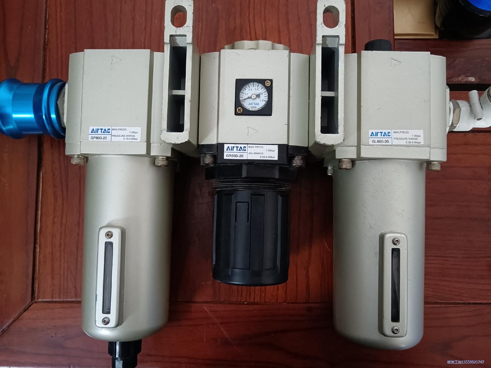 AirTac/亚德客油水分离器,型号:GF600-20,配G议价商品