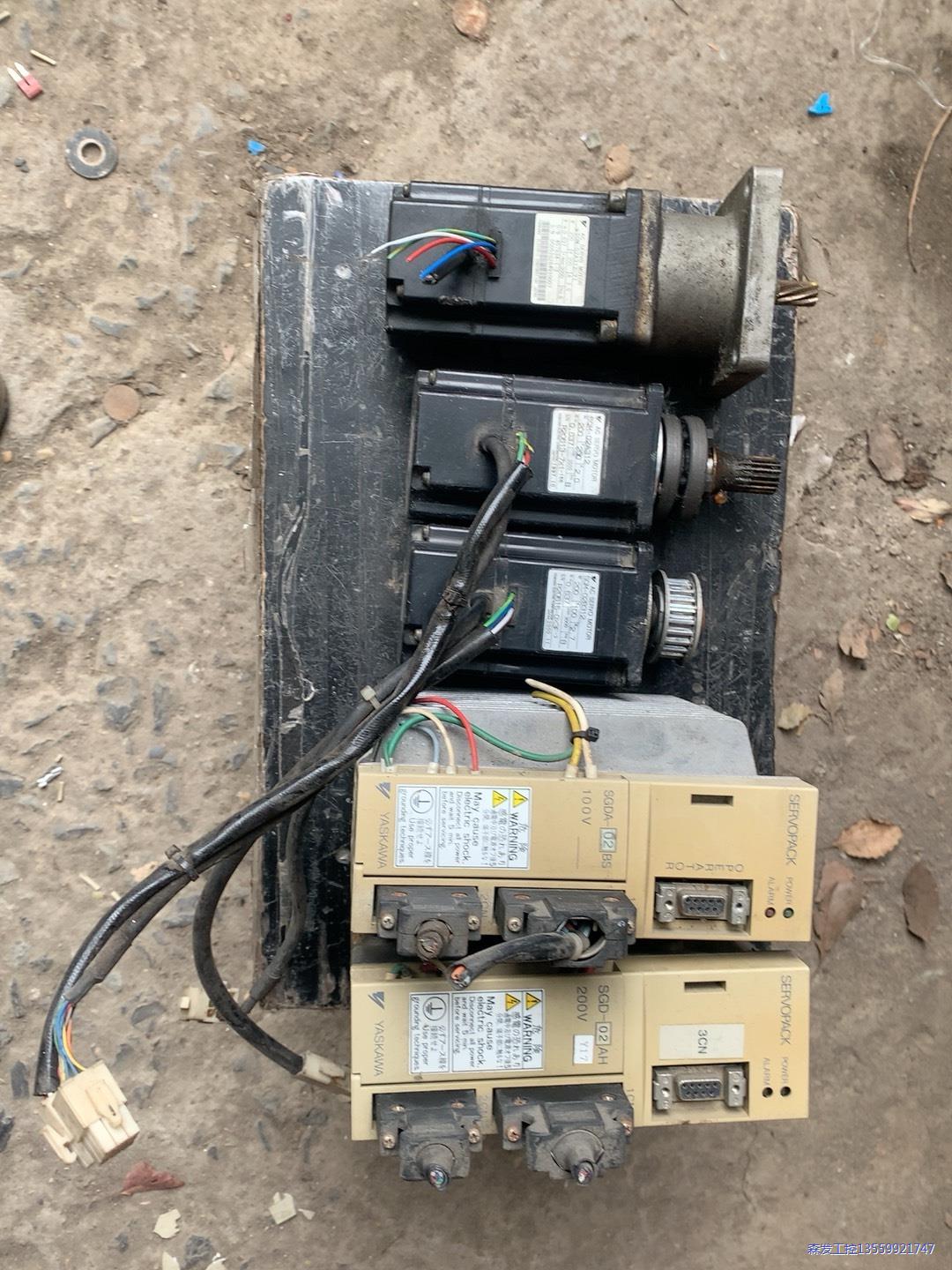 安川电机型号SGM-02A312一台，SGM-02B312一议价商品