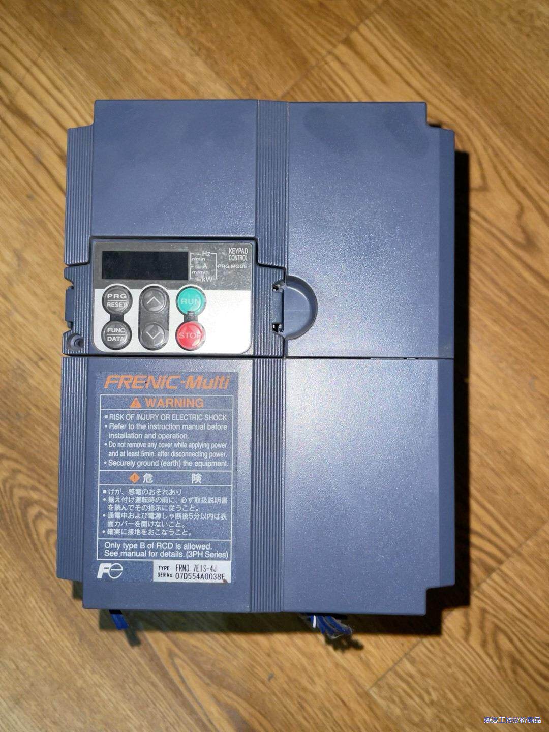富士变频器FRN1.5C1S-7E 原装拆机件 二手拆机议价商品