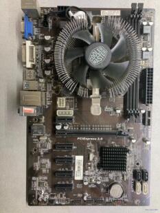 拆机H81主板带CPU G1820或G1840，没有挡板，内议价商品