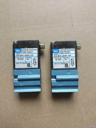 MAC电磁阀36A-B00-JDAP-1FE拆机的成色如图所议价商品