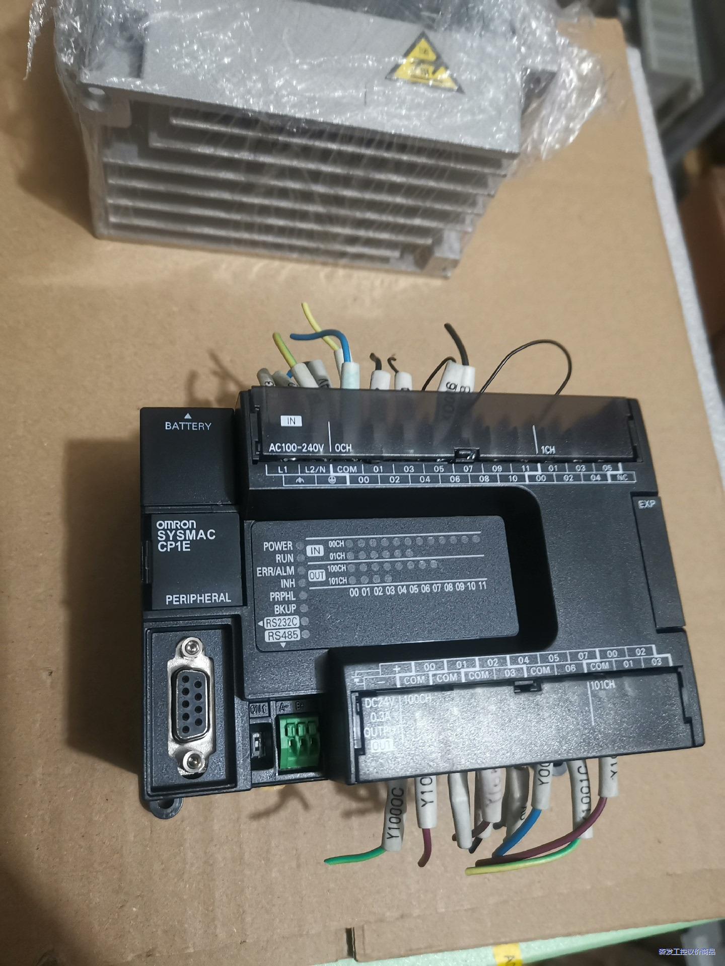 CP1E-N30S1DR-A欧姆龙主机原装正品，拆机95成新议价商品