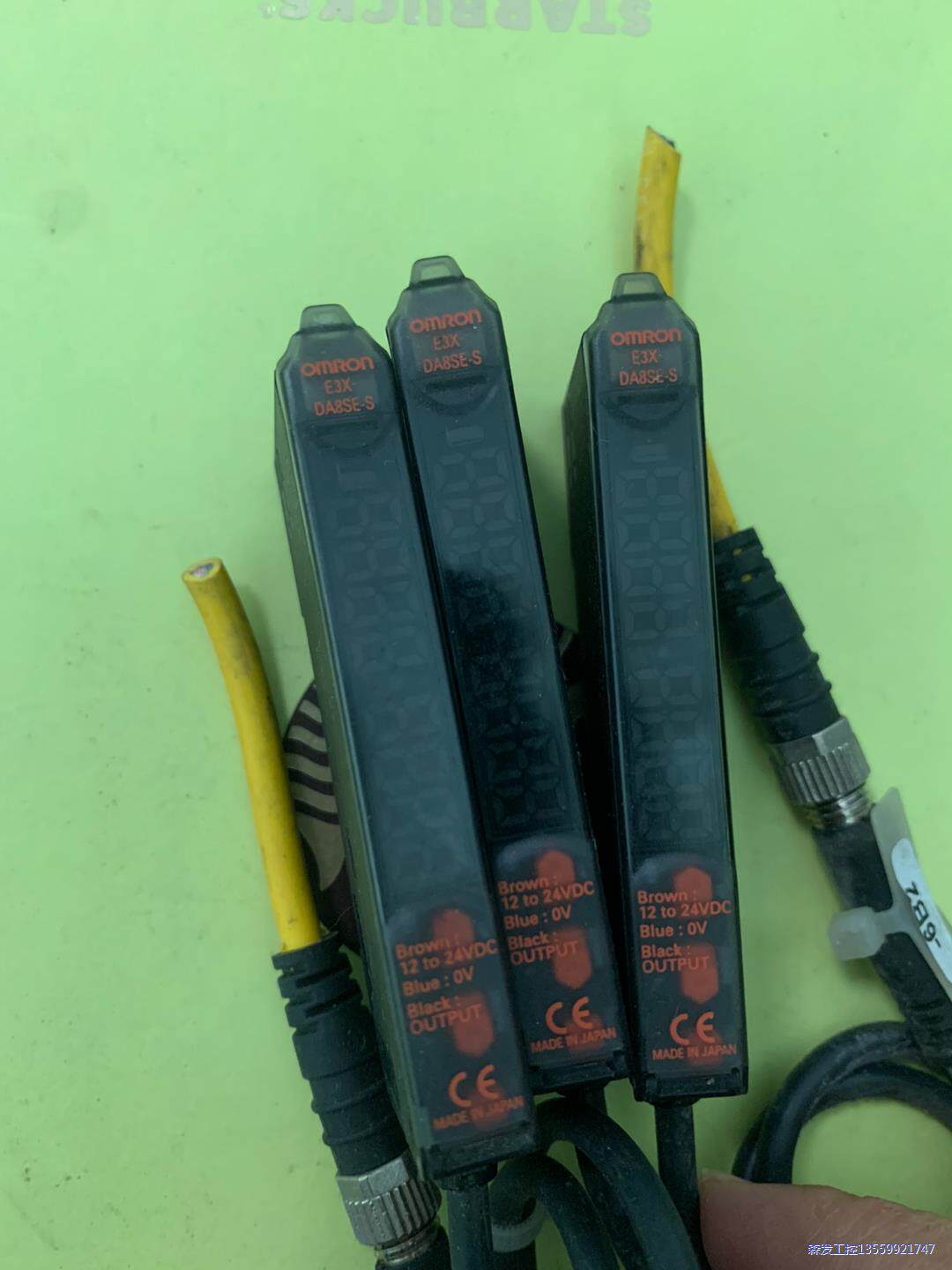 日本OMRONOMRON 光纤放大器E3X-DA8SE-S 二手议价商品
