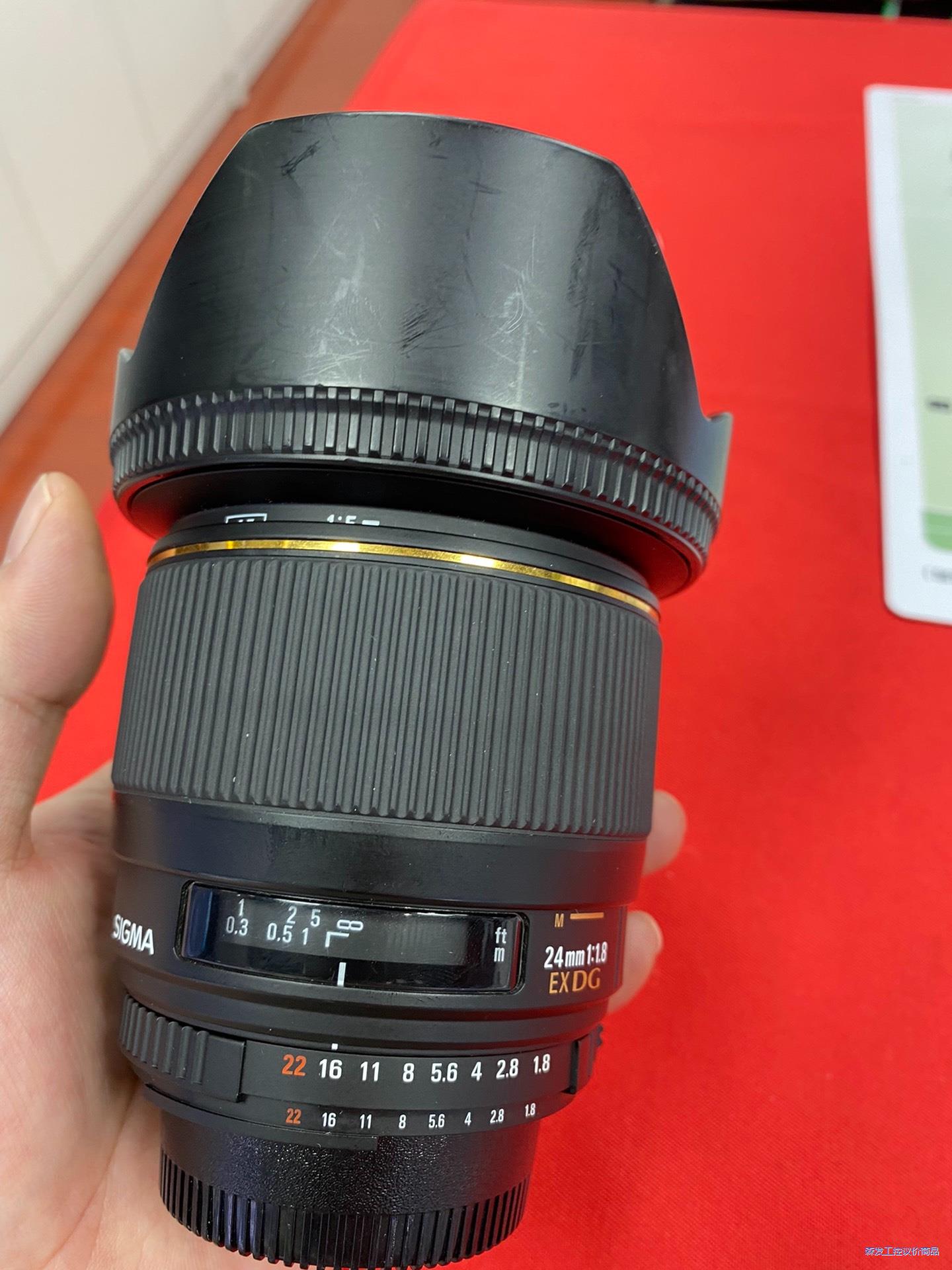 适马24mm F1.8 EX DG尼康卡口,功能完好,议价商品