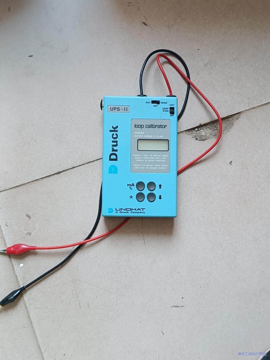 DRUCK LOOP CALIBRATION回路测试仪，收来议价商品