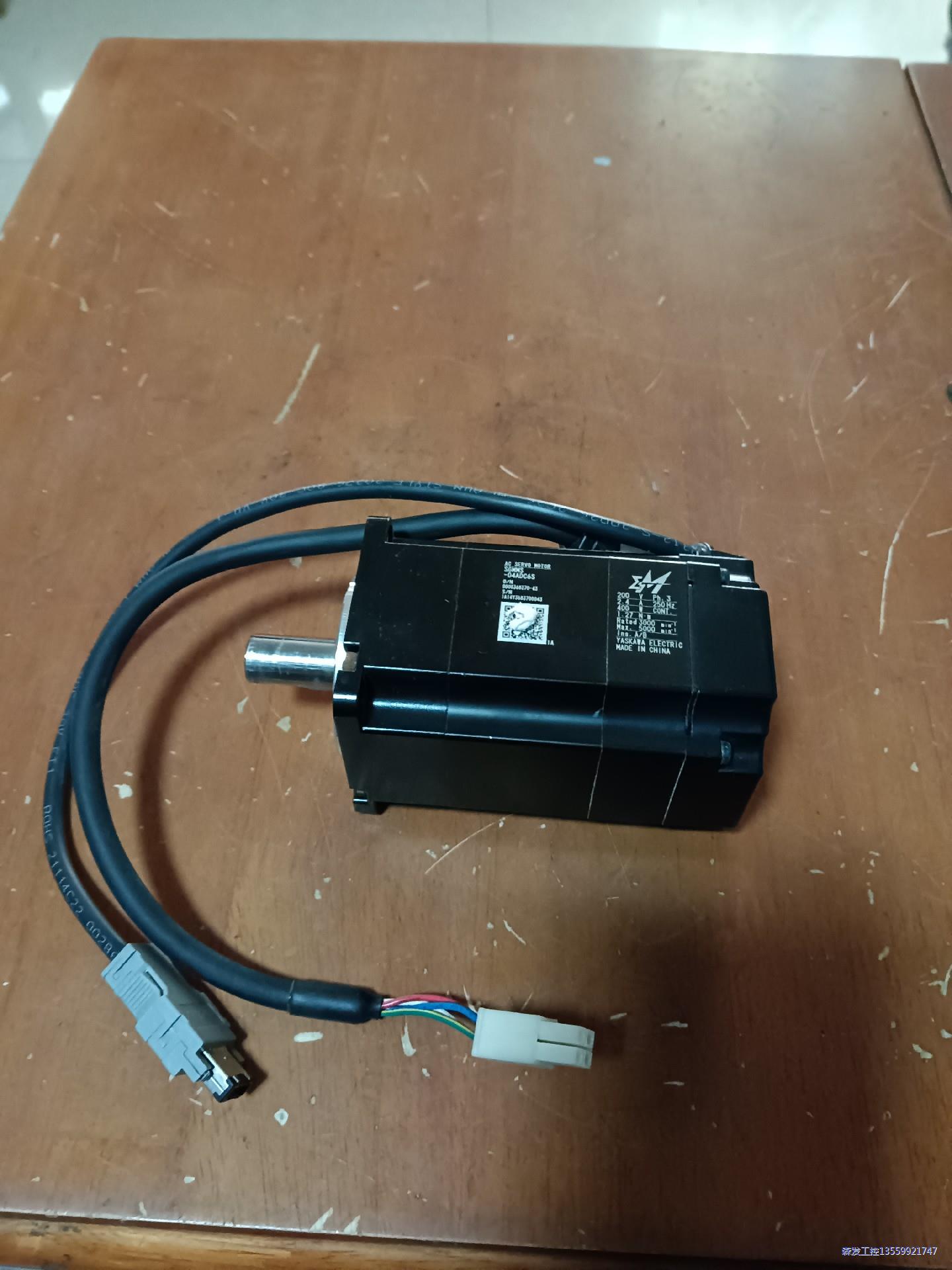 安川伺服电机SGMMS-04ADC6S，400W，实物拍摄，议价商品