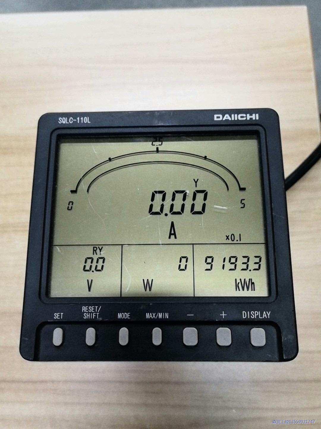 二手DAIICHI多功能电量表SQLC-110L-E3F10议价商品