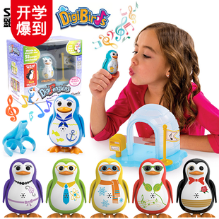 银辉知音小企鹅猫头鹰 88333冰雪屋智能声控知音鸟合唱会唱歌跳舞