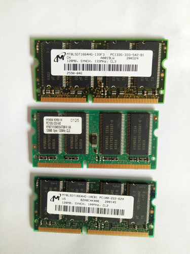 二手 原装拆机SD 128M PC100 PC133笔记本内存