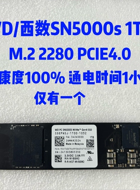 WD西数SN5000s 1TB M.2 2280 PCIE4.0 NVME SSD固态硬盘