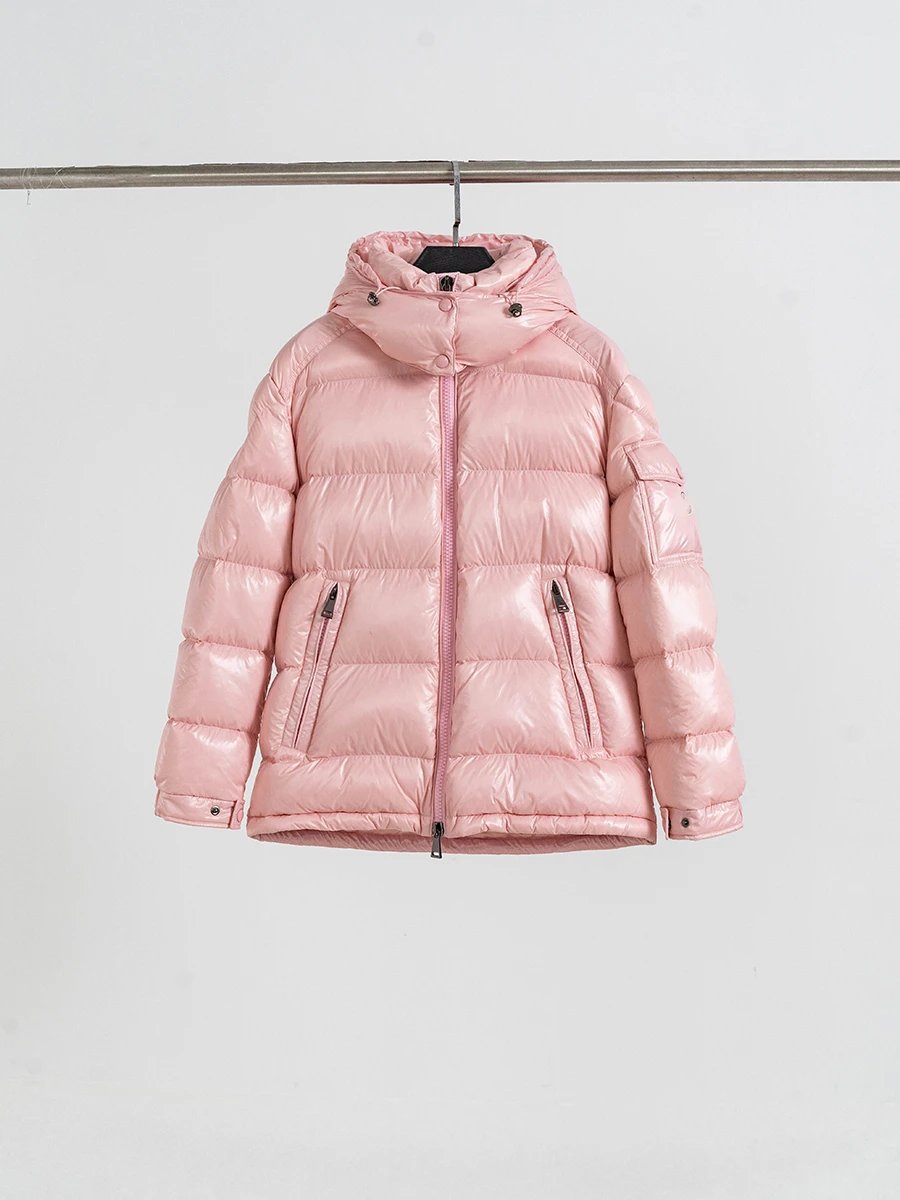 鼎奢 纯元  M家白鹅绒 轻盈蓬松保暖拉链连帽高级感羽绒服外套