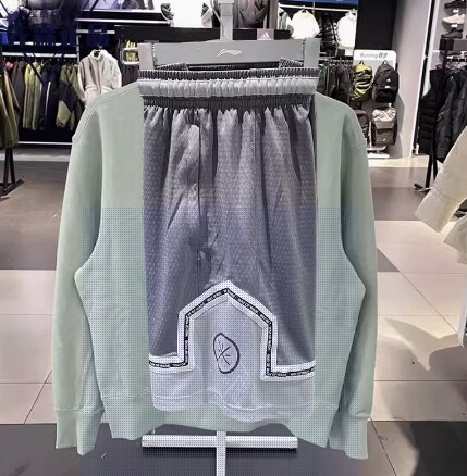 李宁短裤男款2024夏新款韦德WADE透气休闲专业篮球比赛裤AAPU061