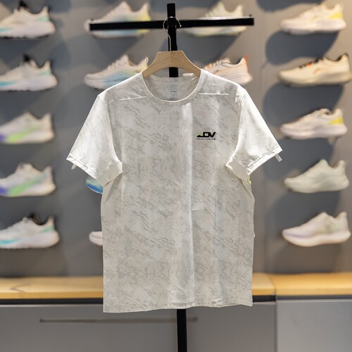 李宁男子速干凉爽短袖T恤