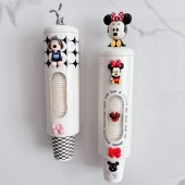 一次性杯子取杯器纸杯架取杯架壁挂式 水杯收纳盒厨房饮水机置物架