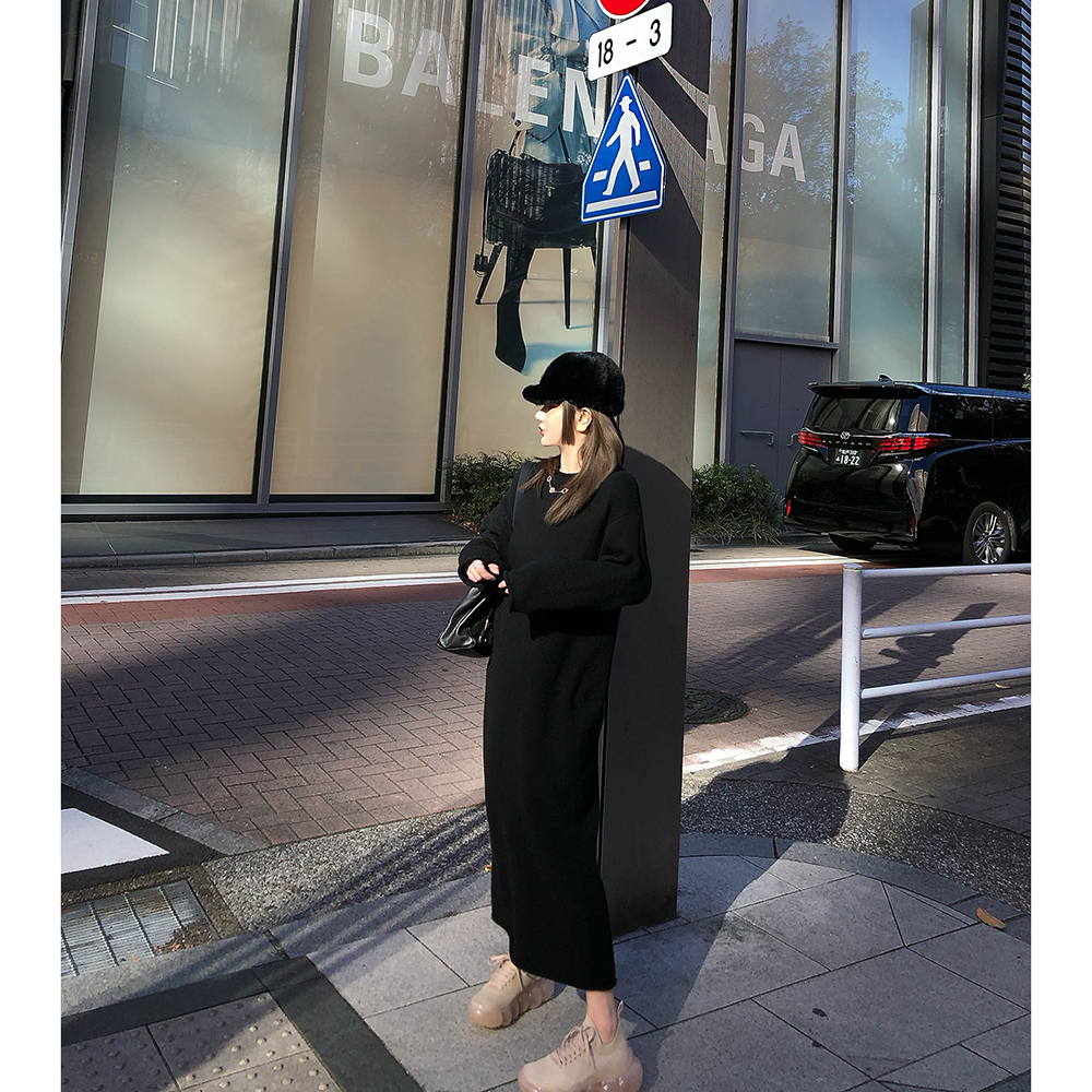 万年百搭系列羊毛针织连衣裙