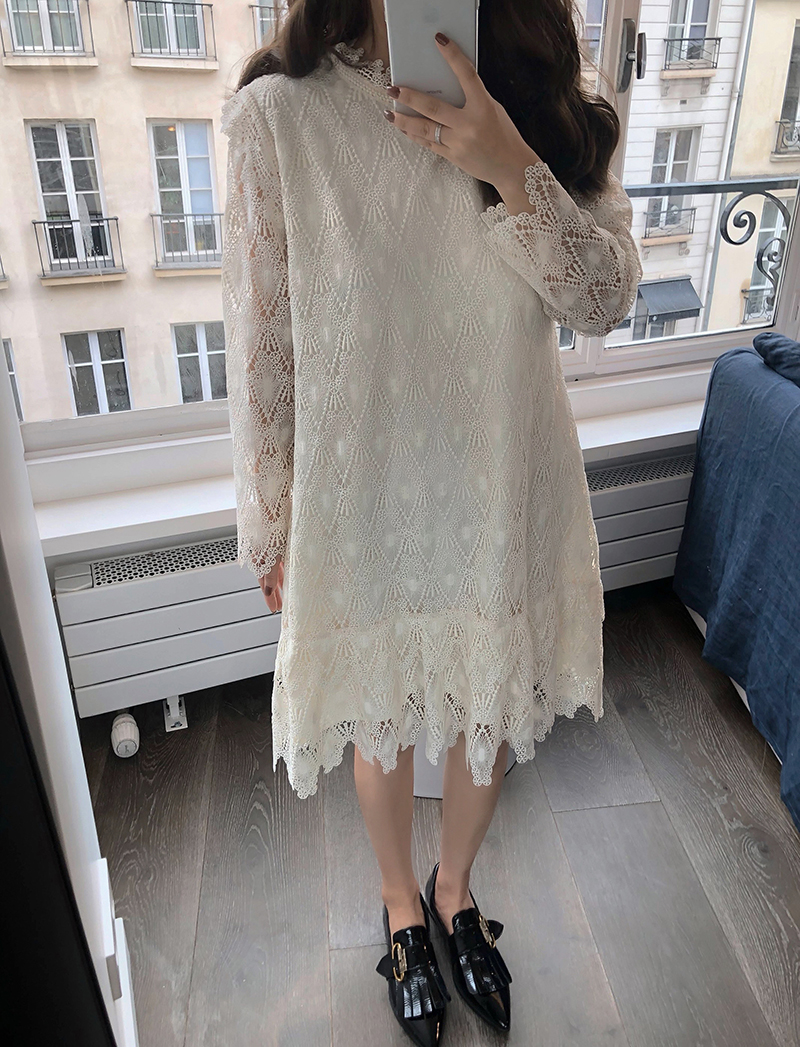 langboom定制韩国进口蕾丝仙仙