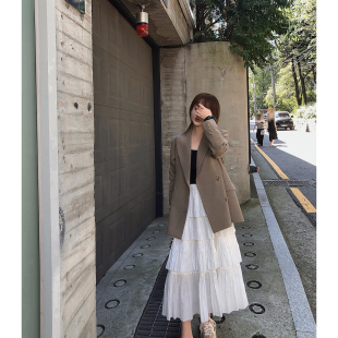 外套oversiza高级西装 剪裁美学休闲西装 外套 解构主义 LANGBOOM