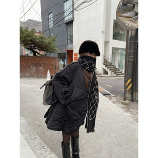 LANGBOOM  老粉人人要入~ 超好的 ~定位绗缝轻薄保暖棉衣外套