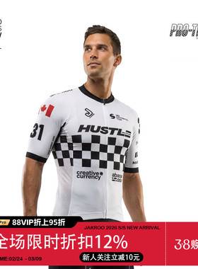 捷酷2026春夏Toronto3.0短袖骑行服男款车队款竞技版