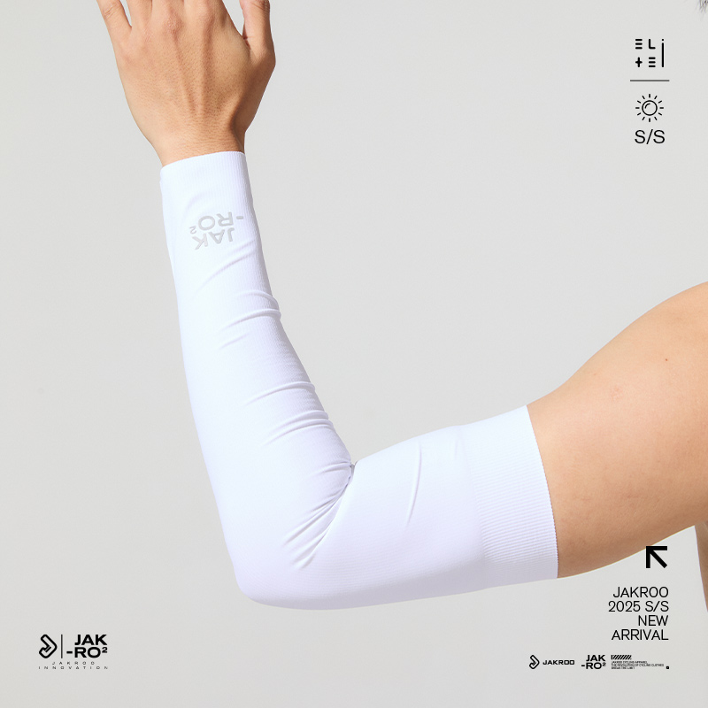 捷酷骑行护臂透气速干面料