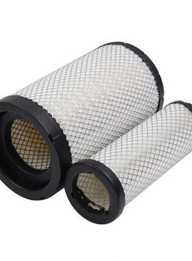 K2034/1934凹口空气滤芯康明斯挖机空滤柳汽乘龙L3新宇通AF26614