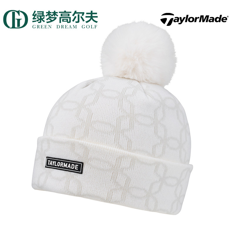 TaylorMade针织帽防风保暖