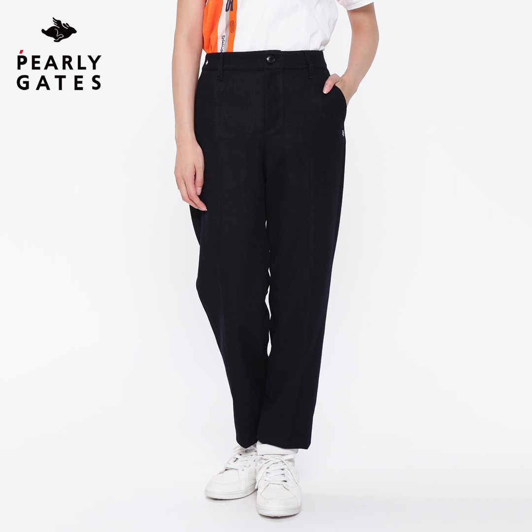 PearlyGates高尔夫服装女士秋季新款长裤golf休闲百搭显瘦裤子