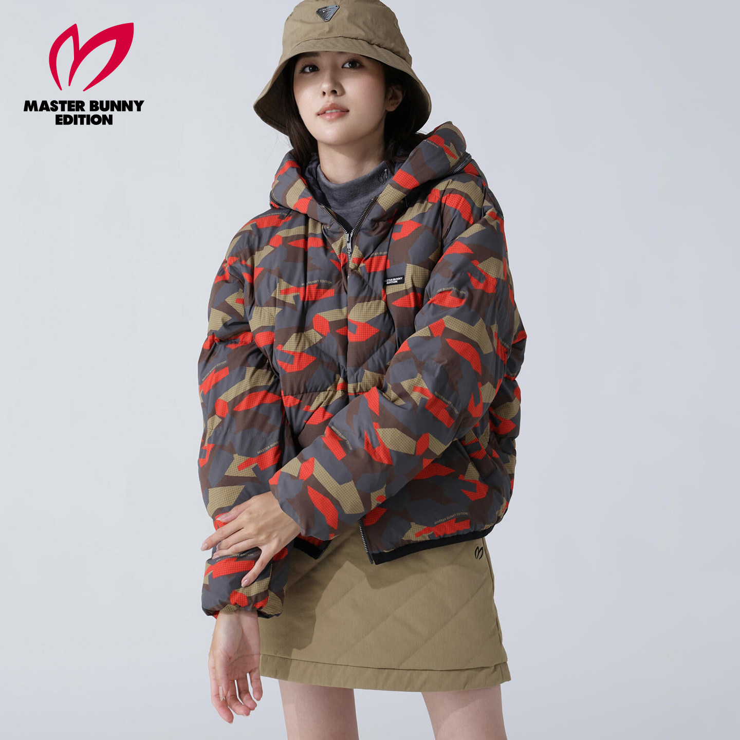Master Bunny Edition高尔夫MBE秋冬女士防寒时尚印花短款棉外套,运动/瑜伽/健身/球迷用品,高尔夫上装,淘宝优惠券,粉丝福利购,淘宝优惠卷
