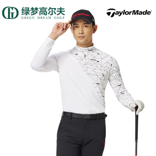 男士 春秋舒适保暖运动golf长袖 新款 TaylorMade泰勒梅服装 套衫 上衣