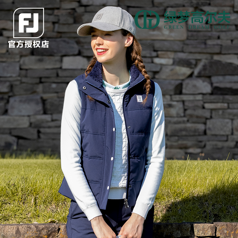 Footjoy高尔夫服装女士保暖马甲