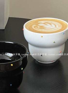 浮雕波点葫芦杯手握杯