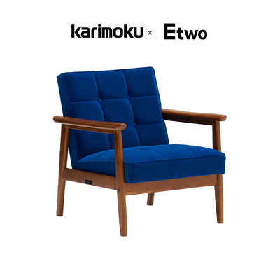 日本KarimokuKChair日式软包椅