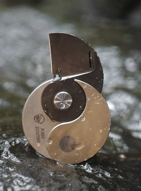 钛合金M390项链小刀钱币开箱刀