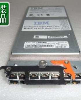 IBM BladeCente 44W4485 44W4486 网络直通模块 BN-SNFFY
